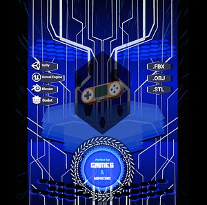 3D Controller robot gun car sword knife UFO Jet model