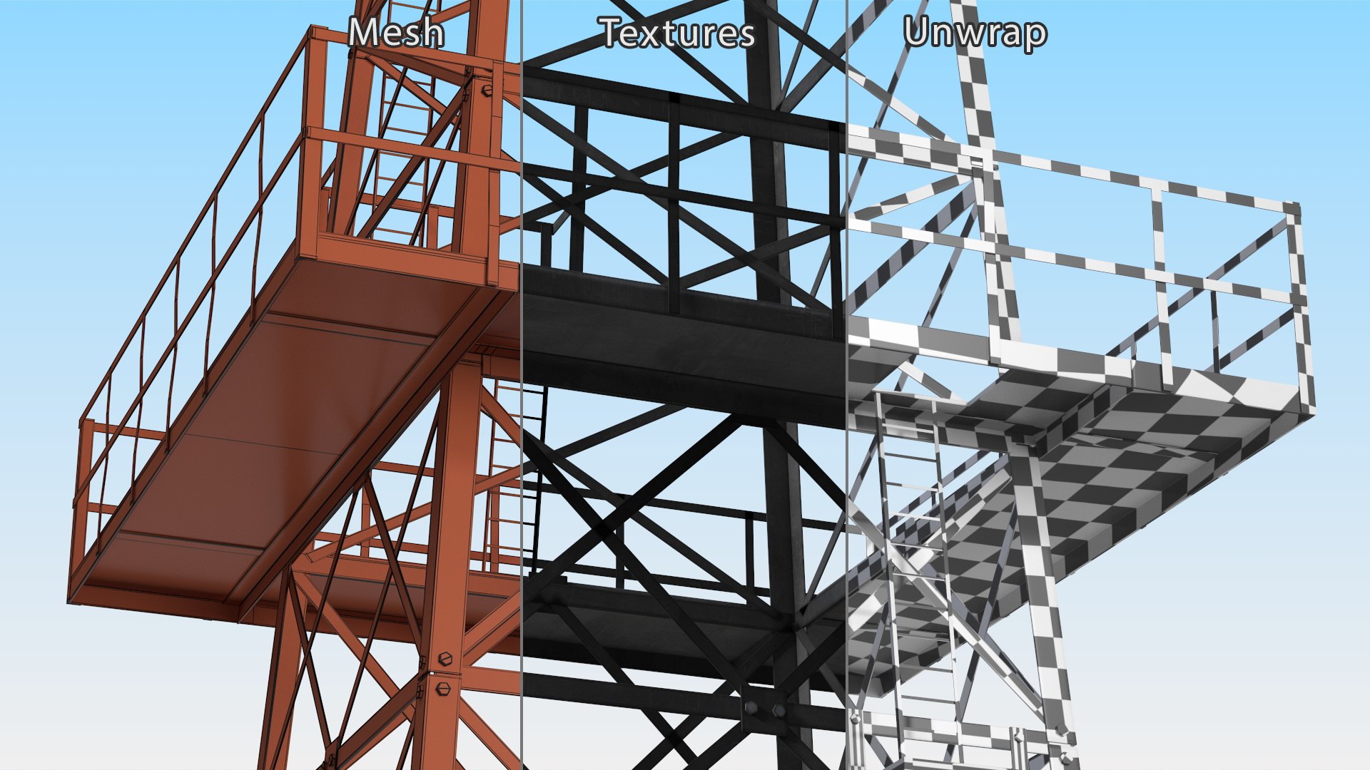 3D Steel Oil Derrick model https://p.turbosquid.com/ts-thumb/4a/GM1Hcx/7q/steeloilderrick3dsmodel015/jpg/1698385326/1920x1080/fit_q87/89bb013ffa0688aa1c35f44432fd086c258f95df/steeloilderrick3dsmodel015.jpg