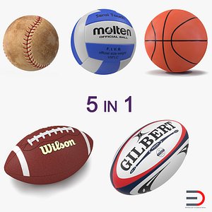 sport balls 4 3d 3ds