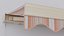Flat Awning 200 x 200 cm 3D