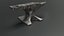 old rusty anvil
