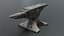 old rusty anvil