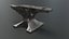 old rusty anvil