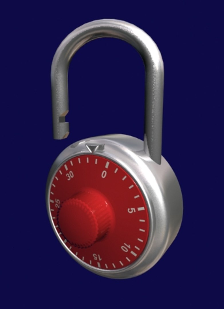 Combination Lock 3ds