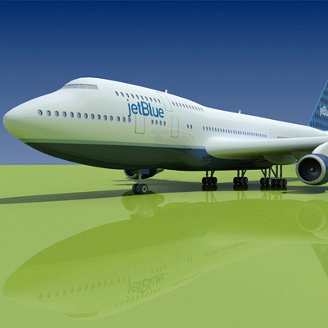 B 747 3d Model