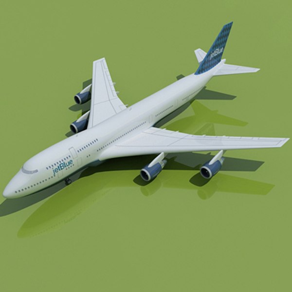 B 747 3d Model