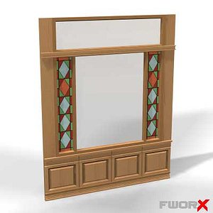 3d model window