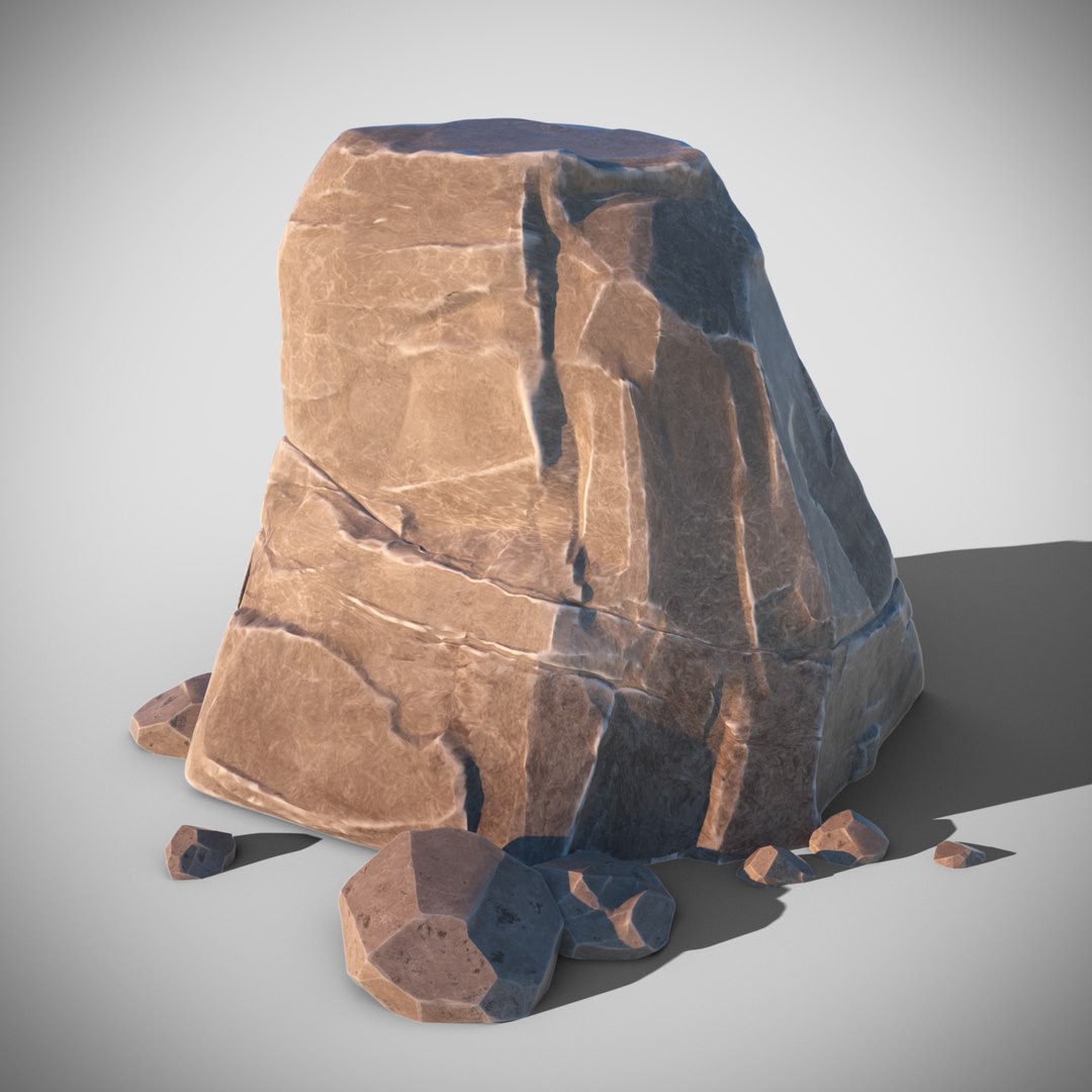 Rocky Formation Octane 3D Model - TurboSquid 1222247