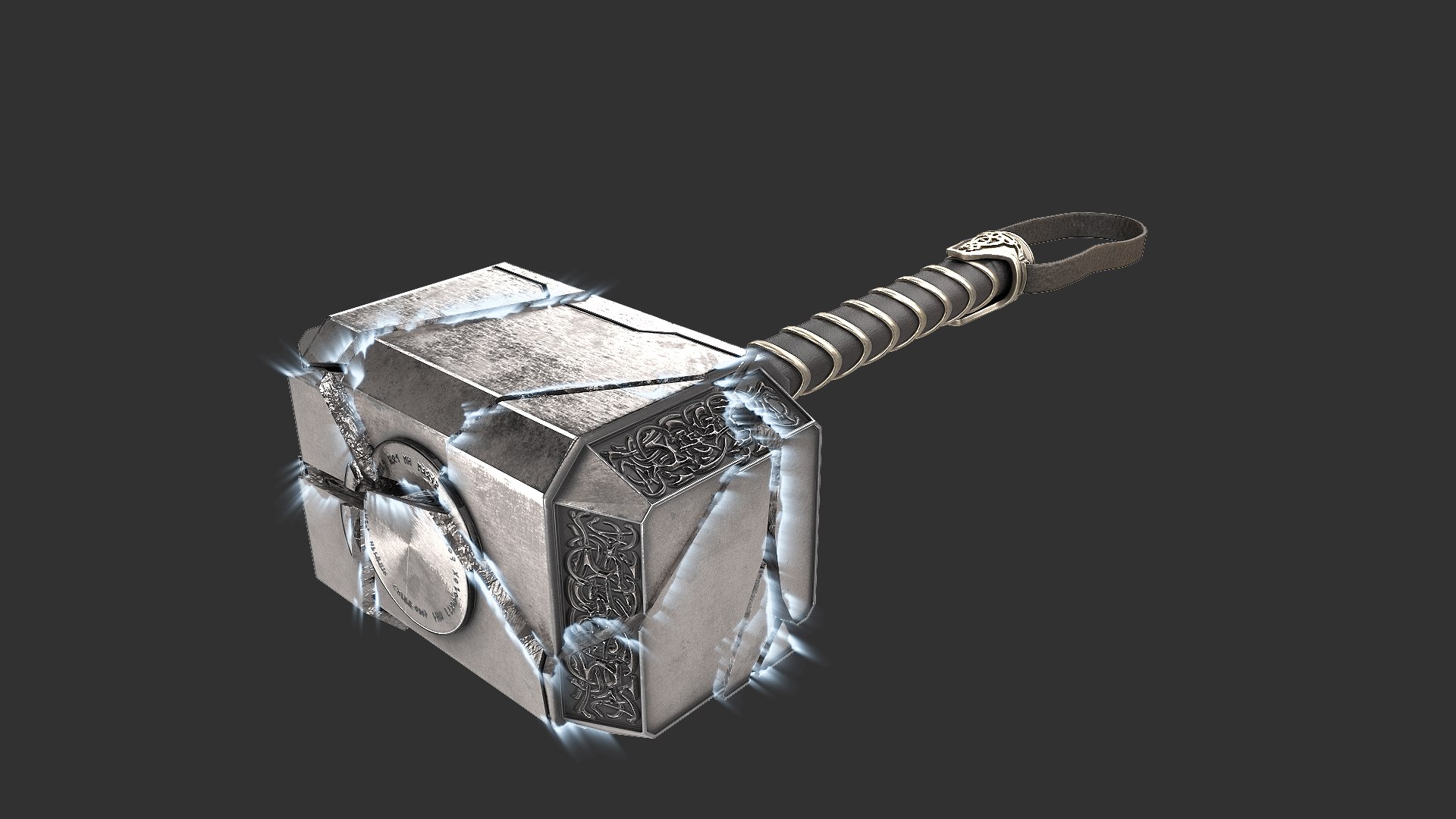 3D Broken Mjolnir Hammer of Thor TurboSquid 1928120