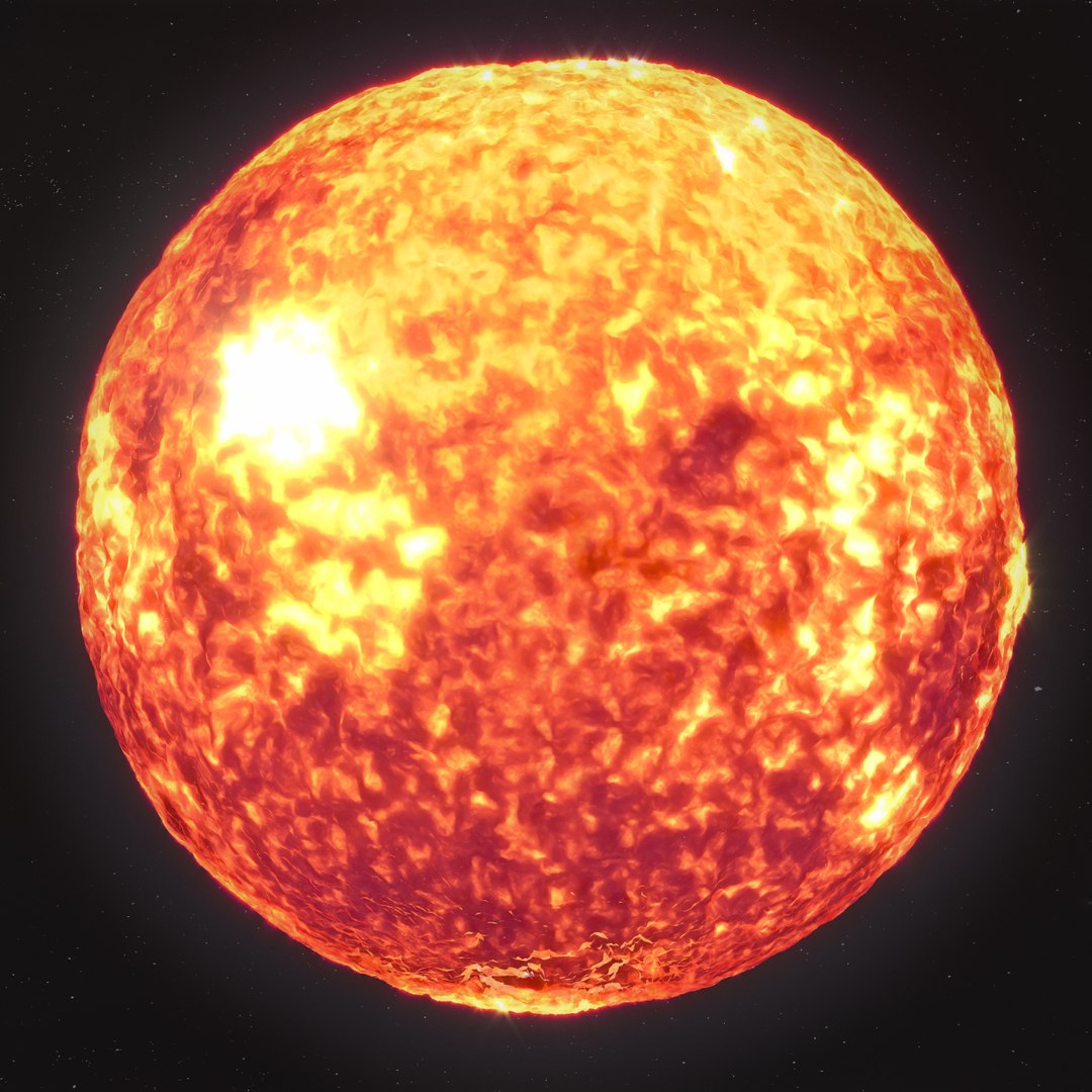 3D Sun Model - TurboSquid 1431157