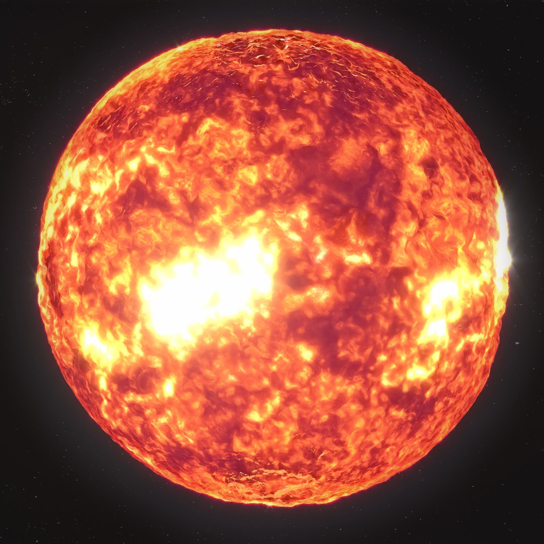 3D Sun Model - TurboSquid 1431157