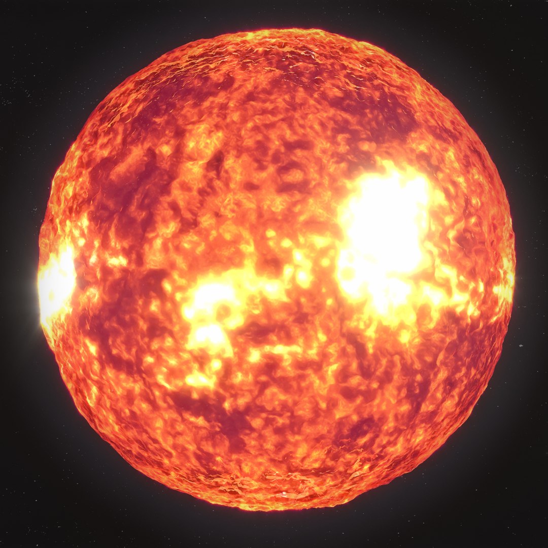3D Sun Model - TurboSquid 1431157