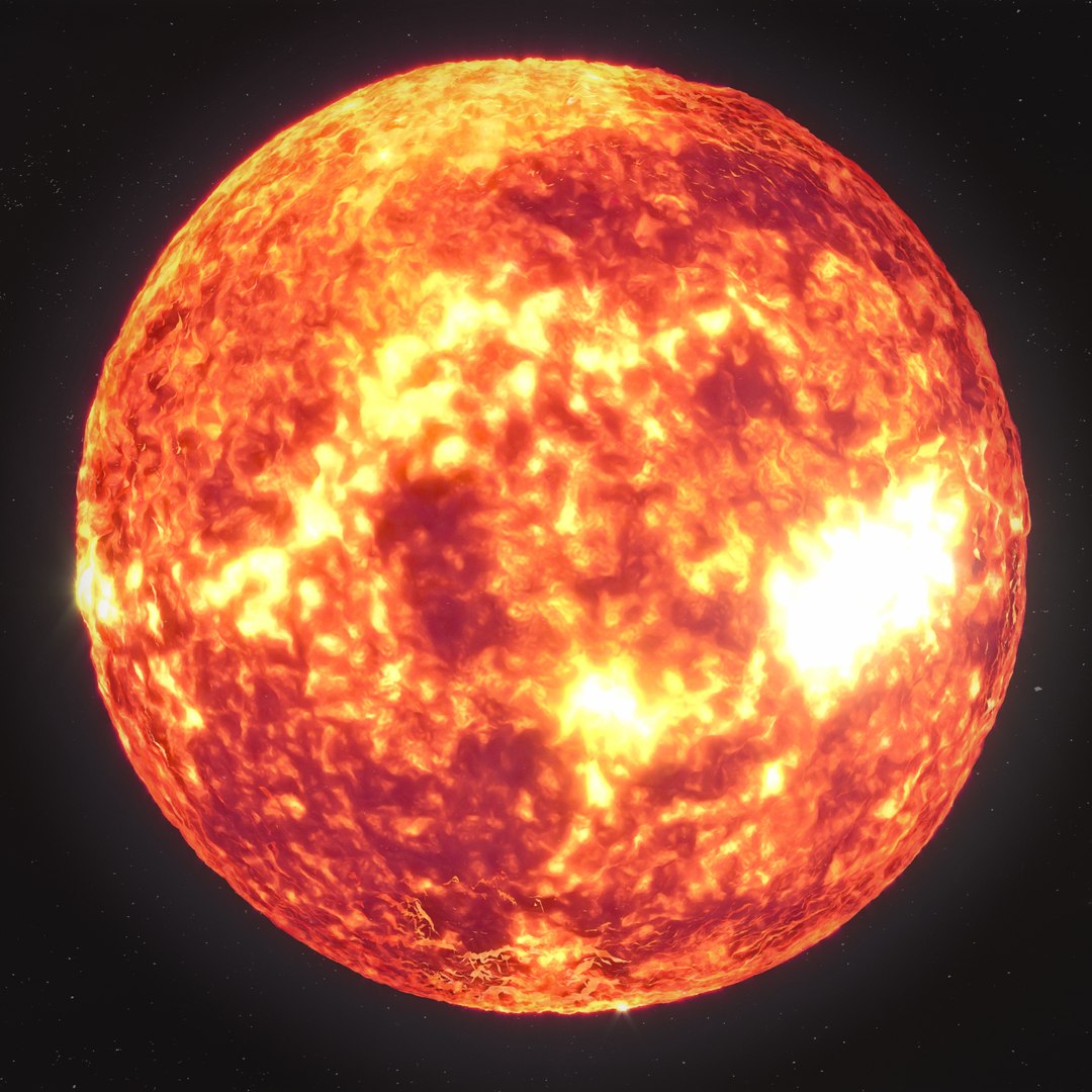 3D Sun Model - TurboSquid 1431157