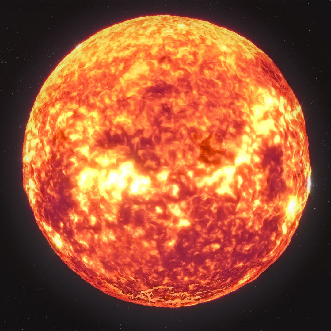 3D Sun Model - TurboSquid 1431157