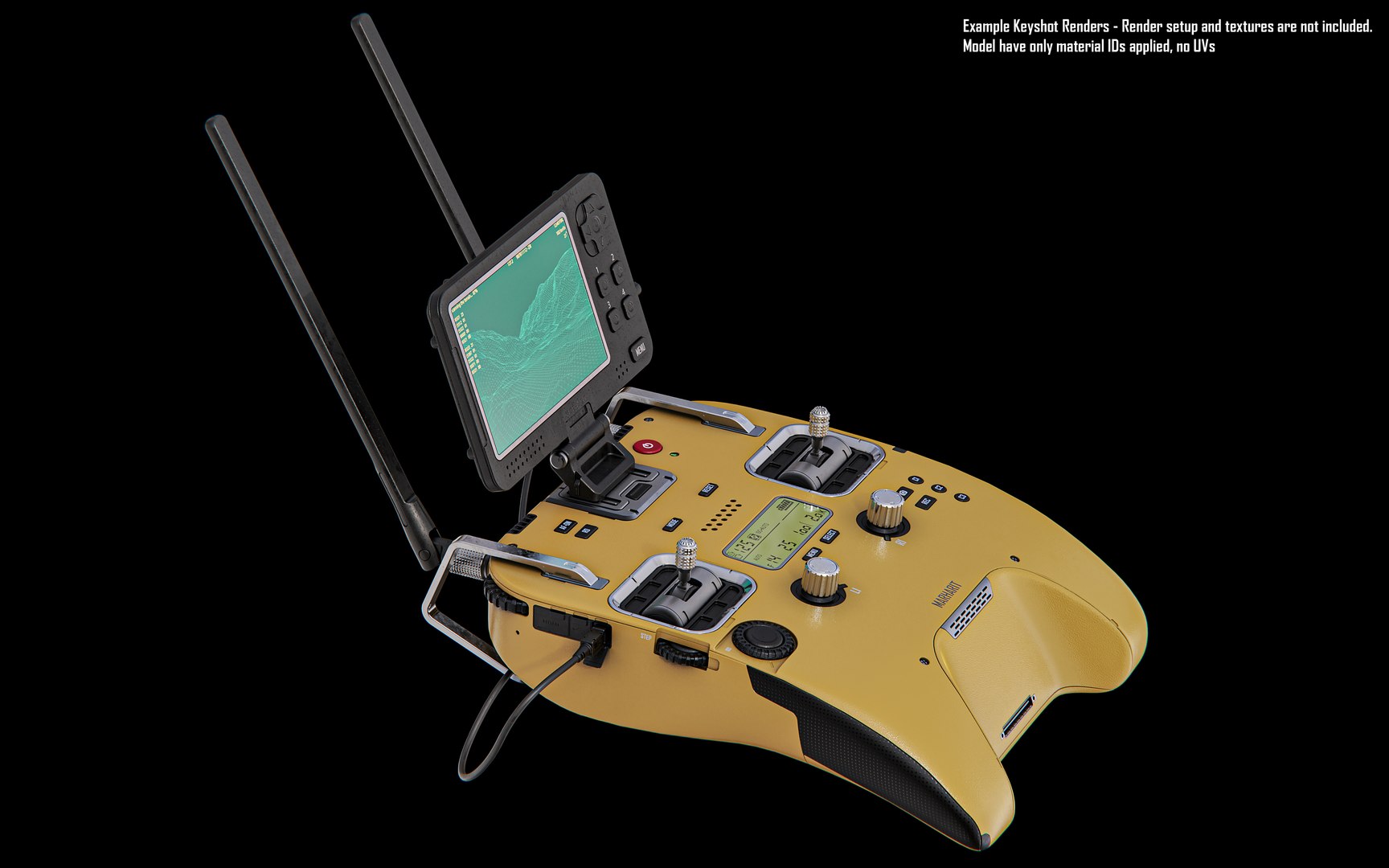 Drone Controller 3D Model - TurboSquid 1855434