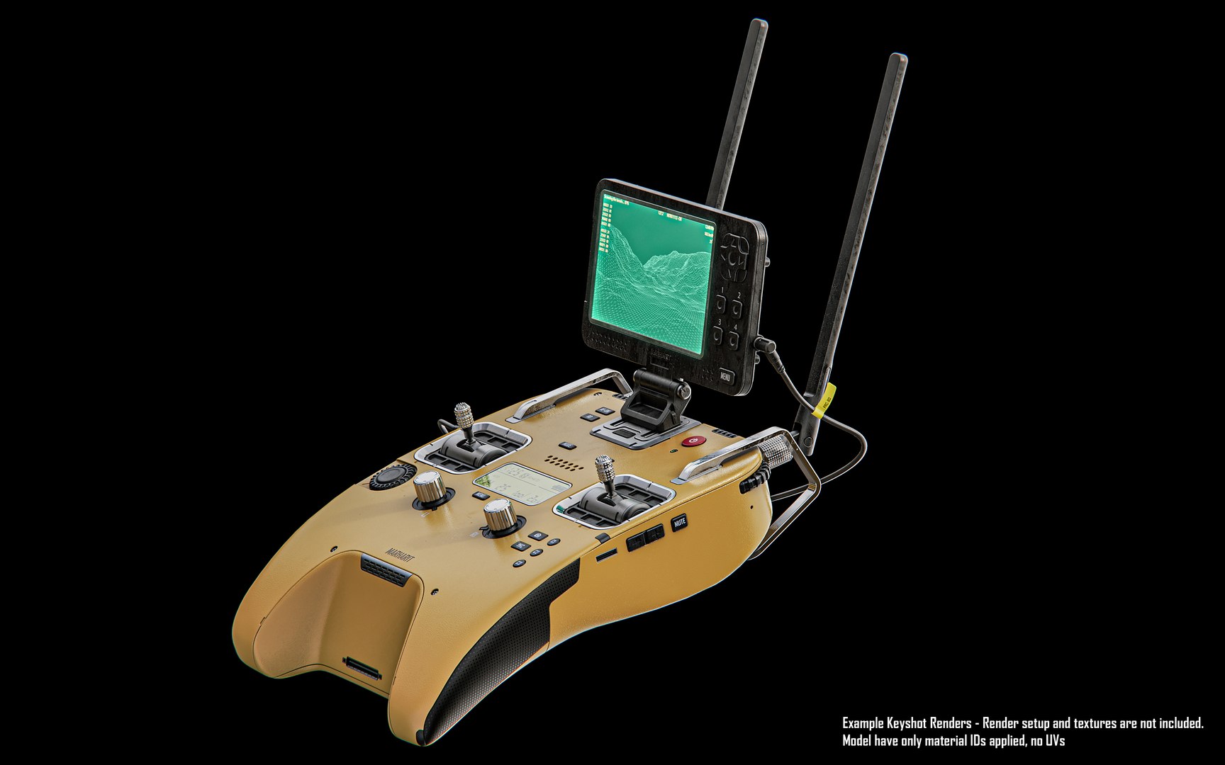 Drone Controller 3D Model - TurboSquid 1855434