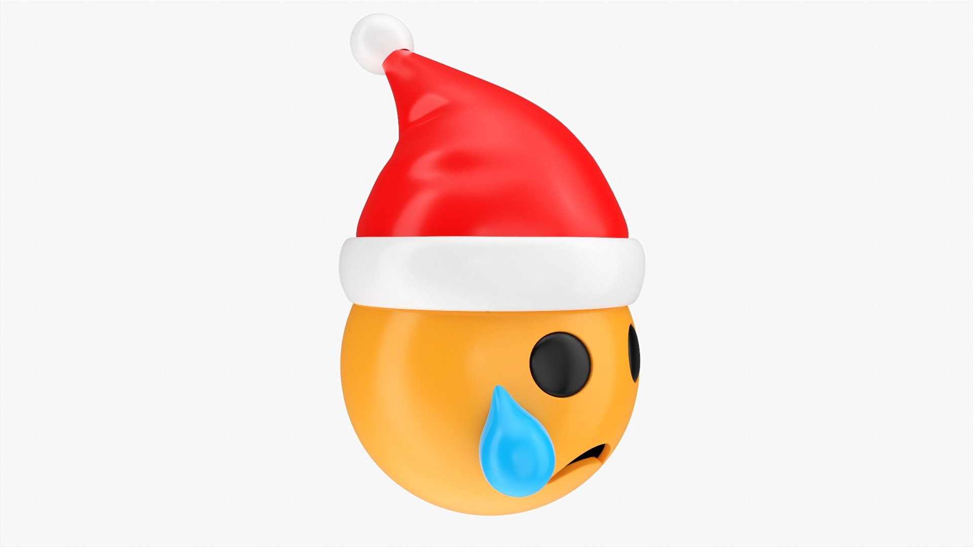 Emoji 098 Crying with tear and Santa hat 3D model https://p.turbosquid.com/ts-thumb/4a/isVw6Q/NF/00682/jpg/1637660699/1920x1080/fit_q87/39d84f6993cfc64fb40f18de053f1f536e1948a6/00682.jpg