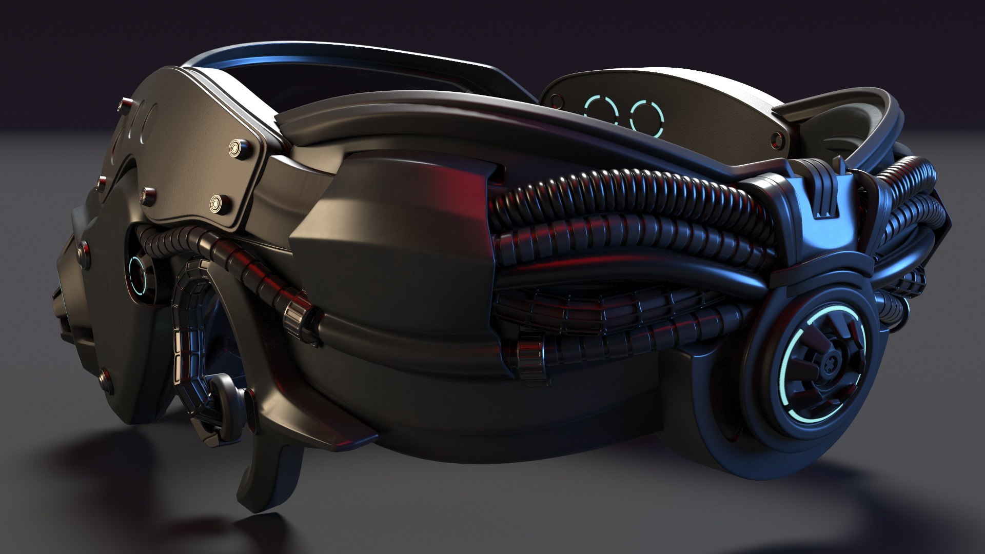 3D Sci-fi Head Mask New model - TurboSquid 2136698