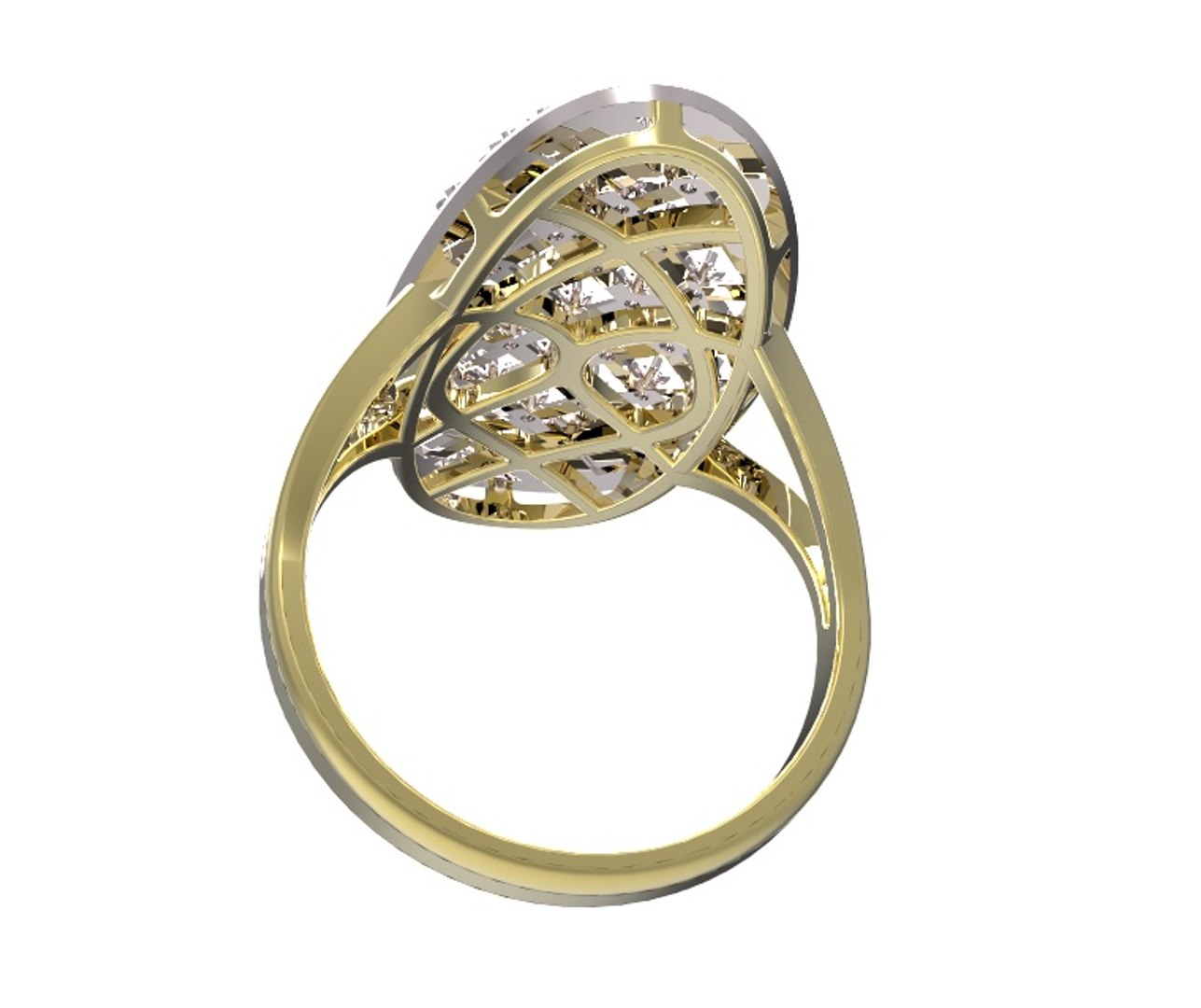 gold ring 3d model