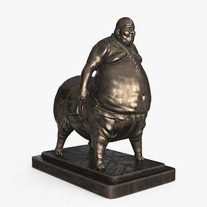 Pig Man Statue