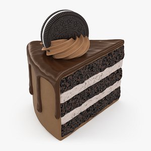 3D Oreo Cake model