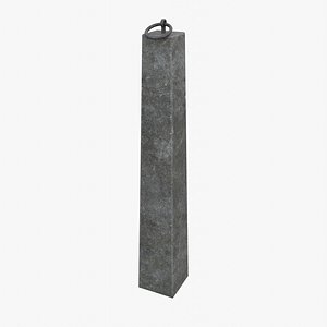 Concrete Hitching Post