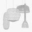 ay illuminate rattan lamp set