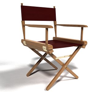 directors chair 3d model