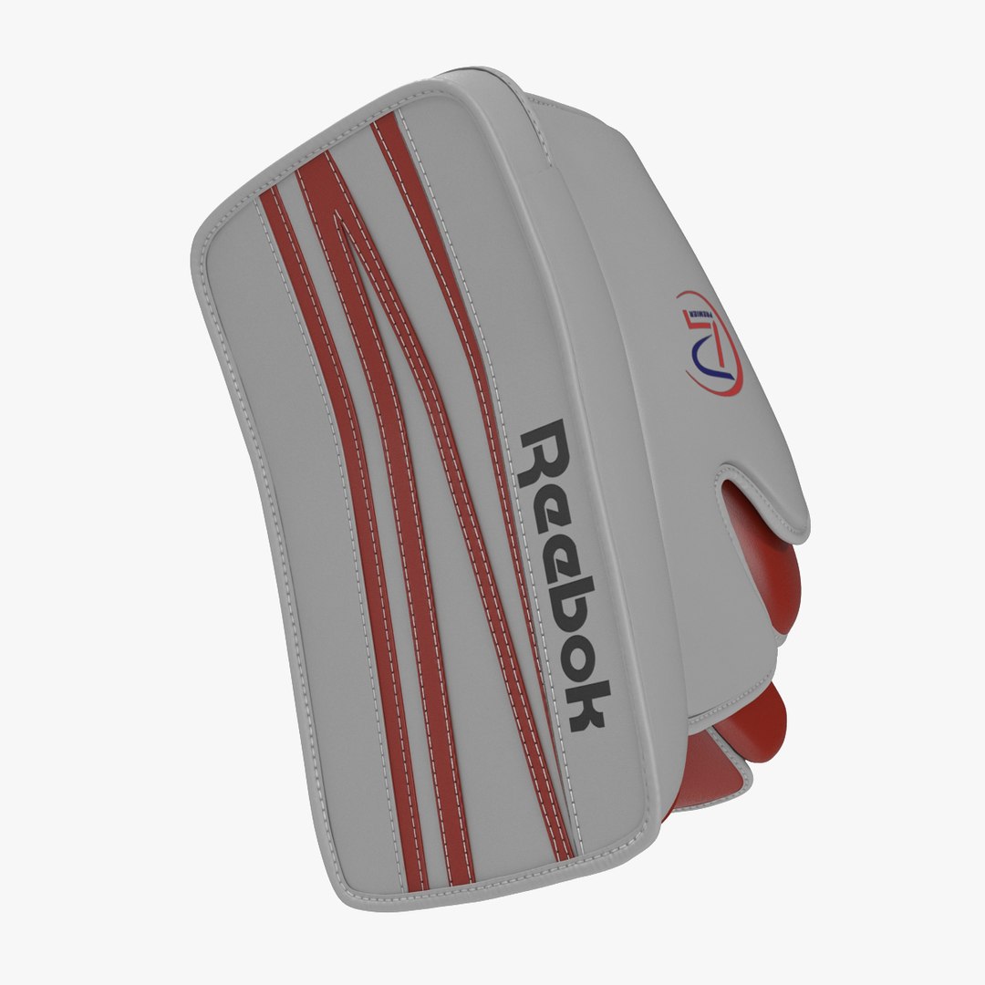 Hockey Goalie Blocker Reebok 3D Model 3D model preview