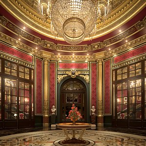 Luxurious Entrance Lobby