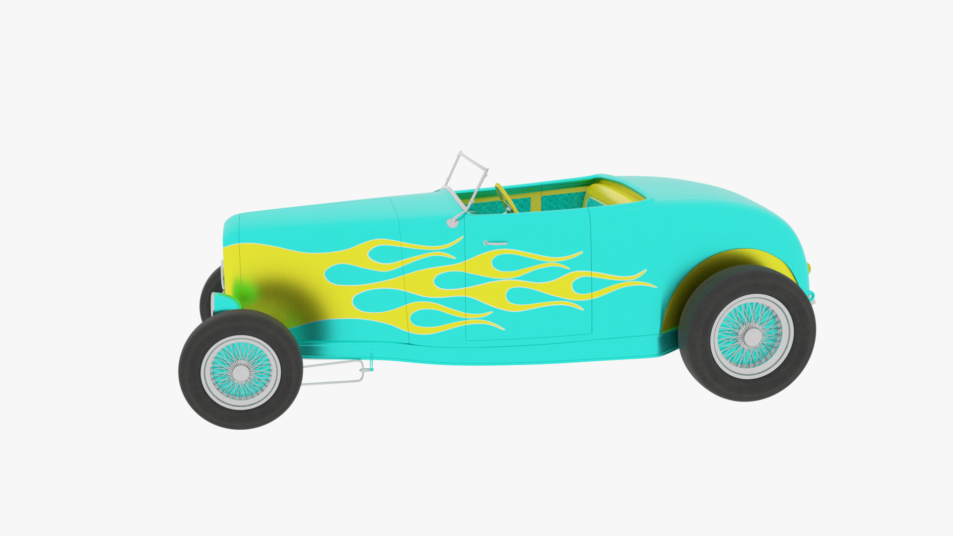 3D T Bucket Aqua TurboSquid 2056980