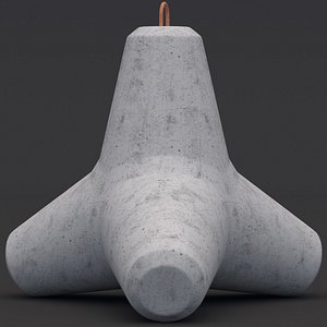 Concrete Tetrapod