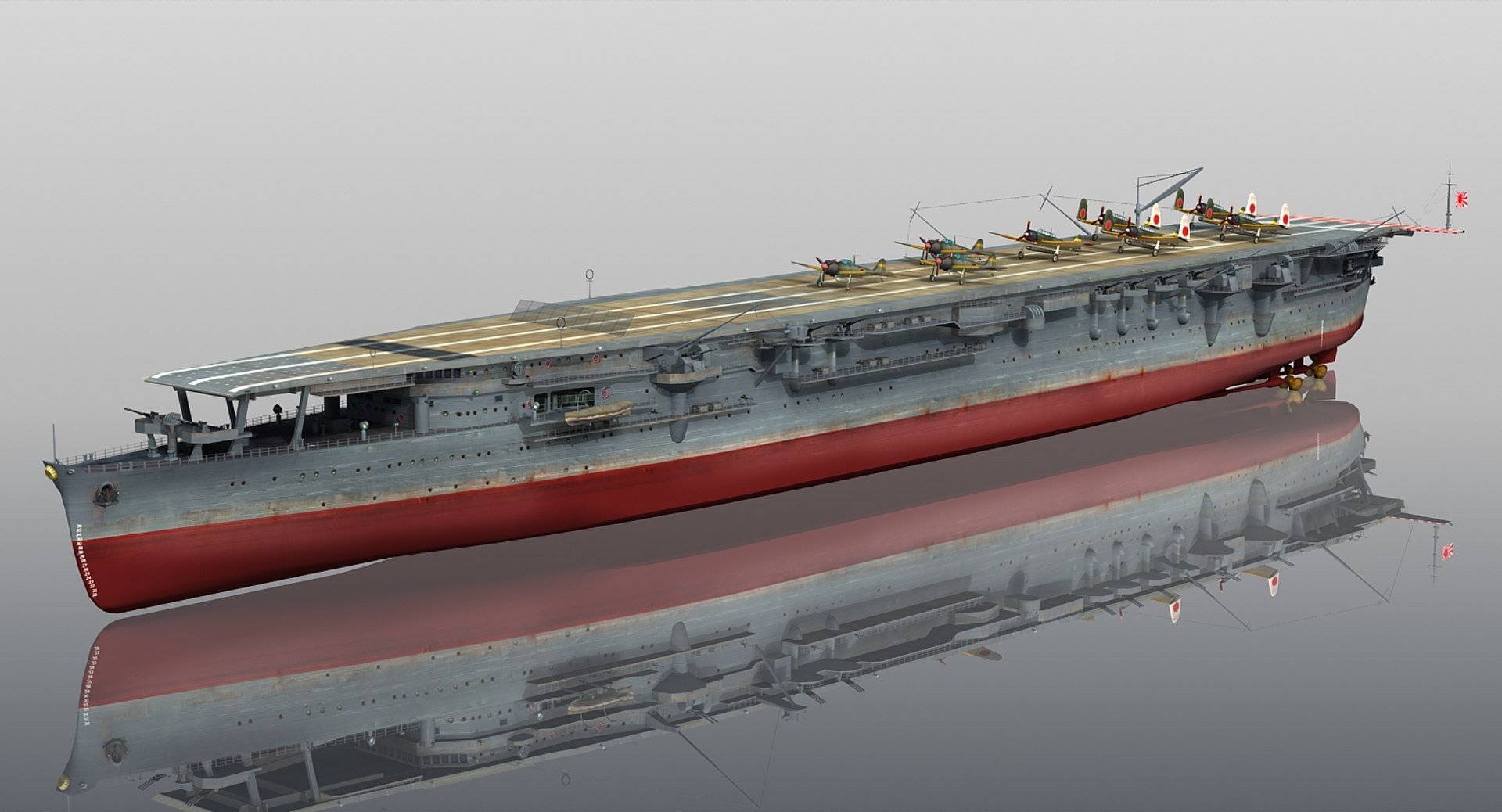 3D Japanese Zuiho 1942 Model - TurboSquid 1348232