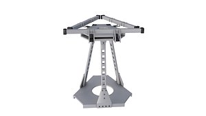 Airport Detection System Scan 3D model