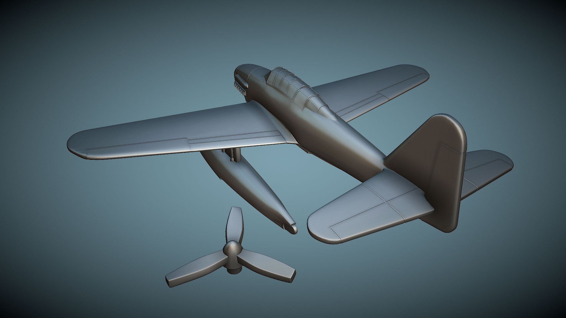 3D Aichi M6A1 Seiran Printable TurboSquid 2104871