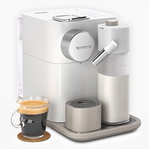 nespresso gran lattissima espresso machine 3D model