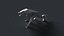 modelo de impresora 3D low-poly wolf modelo 3D de Low-poly
