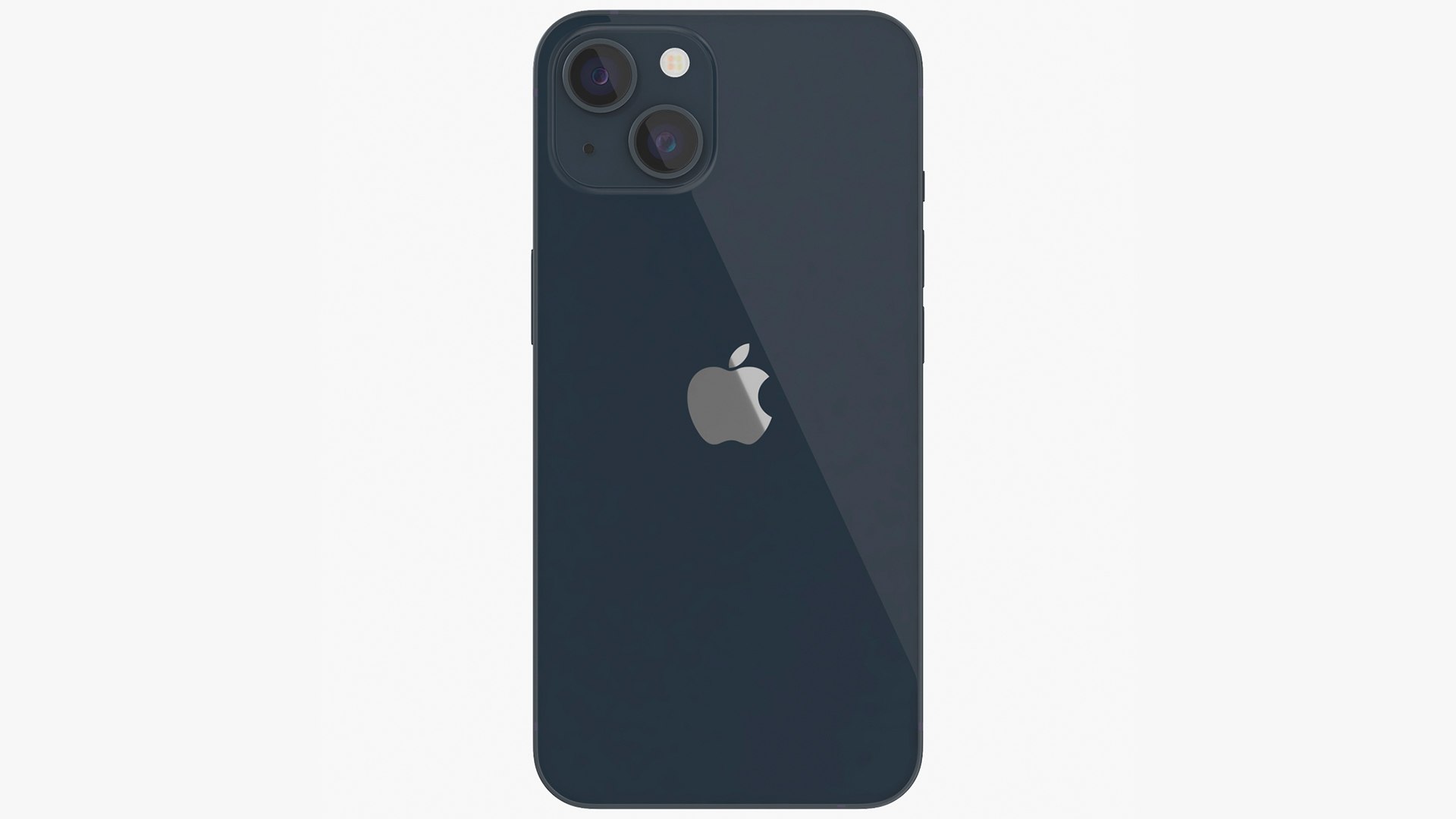 Midnight Apple iPhone 13 3D model preview