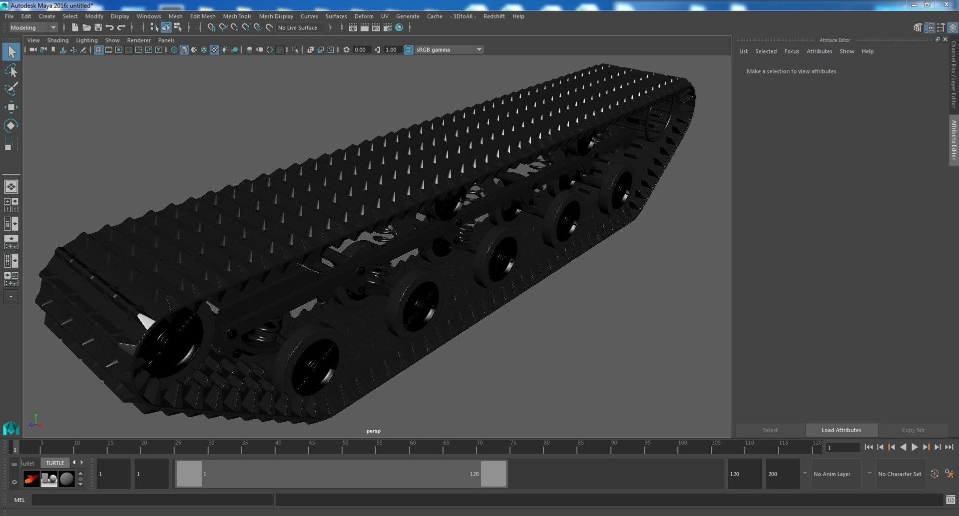 ATV Track 3D Model - TurboSquid 2002533