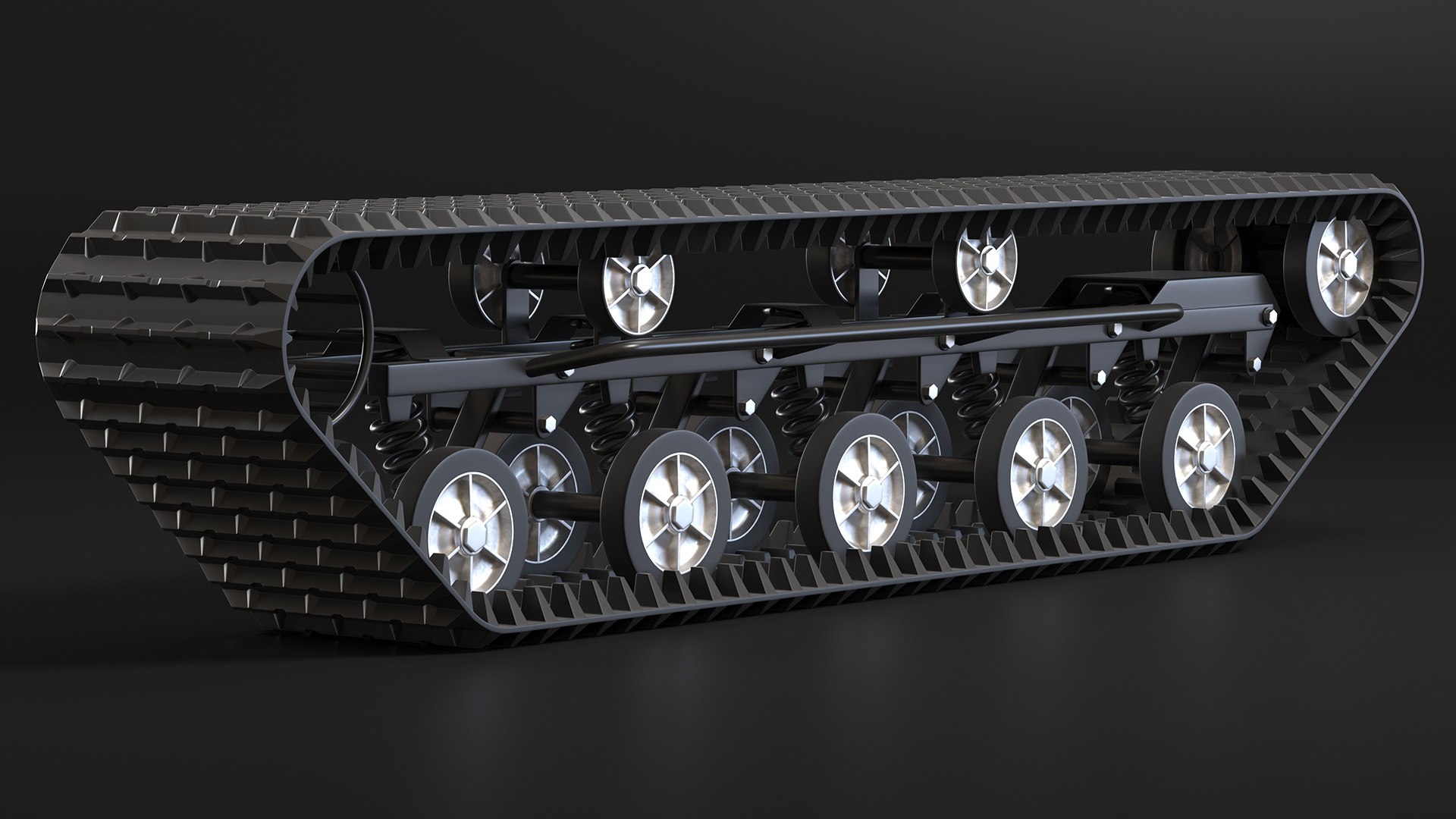 ATV Track 3D Model - TurboSquid 2002533