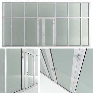 partitions doors 3D