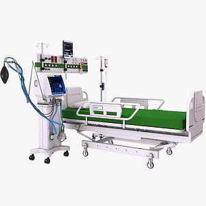 ICU Equipment - Green model