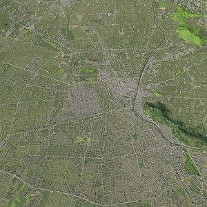 Santiago Chile - City and urban 3D model
