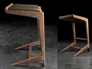curtis stool 3D model