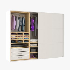 3ds max closet clothing