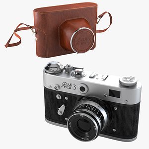 3d fed-3 rangefinder camera