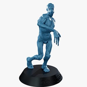 3D Zombie Undead Pose 01 3D printable STL model