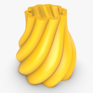 Parametric Twisted Vase 3D model