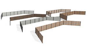 3D Line Based Parametric Slats Fence