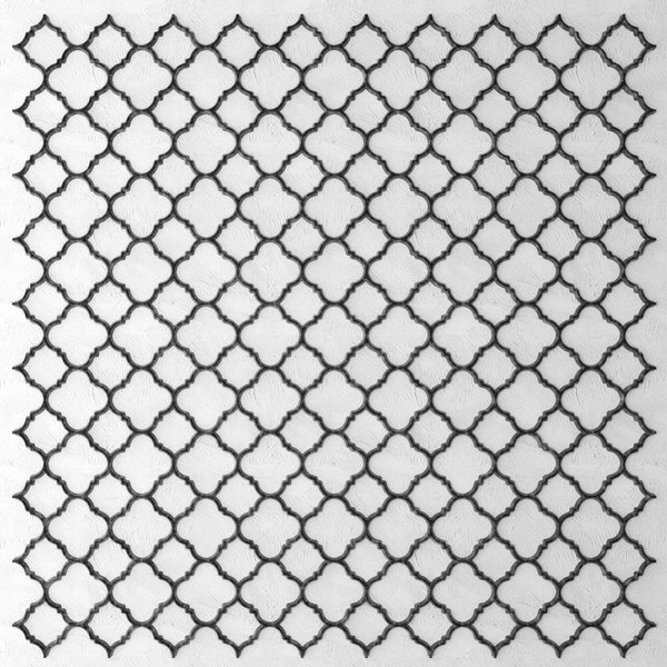 panel lattice grille 3d model